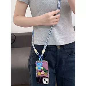 Ốp điện thoại Stitch dễ thương Dây đeo vai đeo chéo đa năng phù hợp
