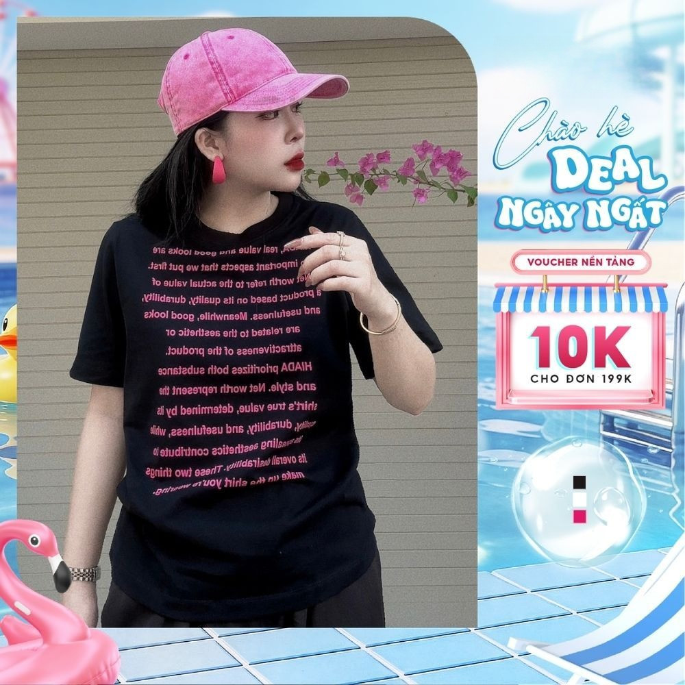 （Giao hàng 24h）Angela Áo Thun BabyTee In Chữ Phong Cách
