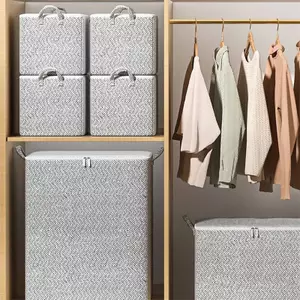 {TB & Bag} Túi đựng quần áo dung tích lớn Túi phân loại Duvet nket Túi sắp xếp quần áo chống bụi Túi phân loại Giỏ đựng đồ gia dụng.