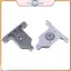 ĐIỆN 2 Chiếc Kẹp Ngăn Kéo Nylon / Kim Loại Bảng Điều Khiển Phía Trước Cố Định Đầu Nối Braet Thay Thế Tủ Nội Thất Nhà Bếp.