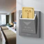 Bảng điều khiển chuyển đổi lấy thẻ cắm Khách sạn Khách sạn B & B Độ trễ ba dây tần số thấp Thiết bị điện mang theo thẻ tùy ý 40A 2086