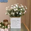 <cosyh>Silk Rose Bouquet Lifelike Petals Intricate Craftsmanship Easy To Shape