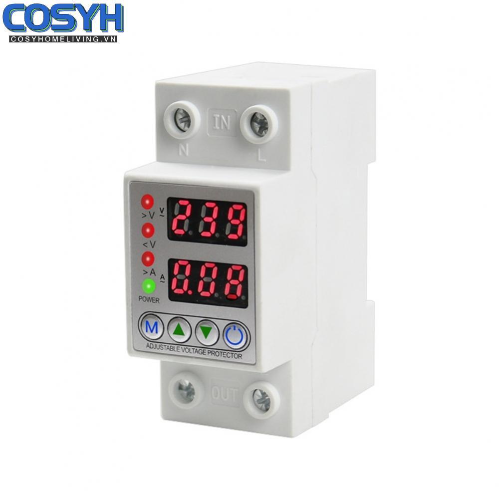 <cosyh>Voltage Protector Automatic Power Cutoff Self-resetting Adjustable Trip
