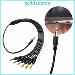 Cáp GODD 3 5mm Bộ chia nam sang nam cho bảng điều khiển trộn đàn Guitar điện