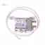 WP5B 2Pin Tủ Lạnh Lạnh Nhiệt AC 250V 6A 50 / 60Hz Phụ Kiện Tủ Lạnh 50cm Dây Kim Loại mới