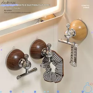Móc cốc hút DAYBREAK, không cần đục lỗ|Móc phòng tắm, Móc treo quần áo treo tường chịu lực mạnh mẽ chống nước Phòng tắm