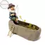 Hodou Câu Cá Gnome Sitter Ngộ nghĩnh Nhựa Chống Tia UV Trang Trí Sân Vườn Ngoài Trời Bãi Cỏ Gnome Cho Sân Bãi Cỏ Tượng Gnome Trang Trí Sân Vườn VN