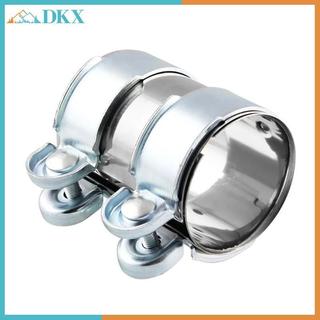 Kẹp xả DKX 45mm 50mm 55mm 60mm 65mm 70mm Bu lông đôi bằng thép gia cố cho phớt ống ô tô.