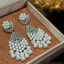 Bông tai tua rua hoa Zircon thời trang sang trọng sang trọng