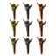 < Pluscloth > 9 chiếc Rock Devil Horns Cribbage Pegs Set – Chân ghi điểm cử chỉ bằng đá bền bỉ cho phụ kiện trò chơi bảng Cribbage Hoàn hảo cho bữa tiệc gia đình vui nhộn Chơi Cribbage Peg Se