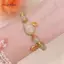 AqToCna Phước Lành Luy Cặp Đôi Kính Tình Bạn Thỏ Vòng Tay Thời Trang Hạt Đá Tự Nhiên Cho Nữ Trang Sức Quà Tặng AqToCna