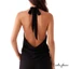 Áo ba lỗ cổ không tay xoắn phía trước màu trơn Slim Fit Vest