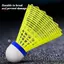 < WHPHous-t > 1 Bóng Cầu Lông Nhựa Bóng Cầu Lông Bền Vàng Trắng Sinh Viên Bóng Cầu Lông Nylon Bền Đẹp