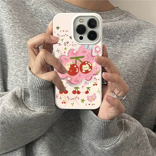 Ốp Lưng IPhone 13 15 11 17 16 12 14 ProMax  Bóng hoa thanh lịch 7 8Plus XR X XS Max