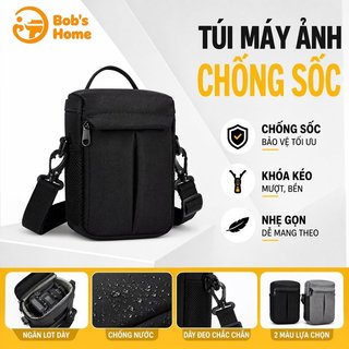 Túi đựng máy ảnh Túi đeo chéo Polyester chống sốc Túi đựng máy ảnh nhỏ Du lịch ngoài trời hàng ngày