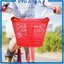 Giỏ xe đạp leo núi Giỏ đựng đồ bằng nhựa Dụng cụ sắp xếp giá chở hàng phía trước dung tích lớn cho xe đạp gấp Road Cruiser