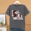 Mùa Hè Mạc Đạo Thượng Phụ Cotton Nguyên Chất Áo Thun Tay Ngắn Hàng Hóa Anime Hai Chiều Nam Nữ Tay Ngắn 2024 Mới