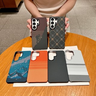 Vỏ Sợi Carbon Từ Tính ChoSamsung Galaxy S26 S25 S24 Ultra Plus S25 S24 FE A57 A56 A17 A16 Vỏ Chống Sốc Không Khung Mỏng