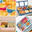 8 Bộ chia hộp cơm trưa bằng silicon cho trẻ em Bộ chia thức ăn cho hộp Bento Silicone Cupcake Liners Khuôn dụng cụ làm bánh VN