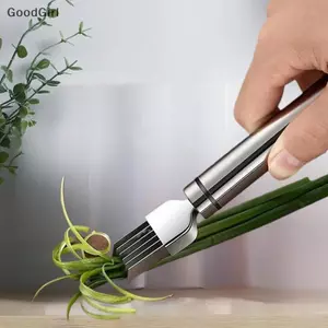 Máy cắt tỏi rau củ bằng thép không gỉ Máy cắt tỏi thực phẩm Máy cắt hành xanh Dụng cụ nhà bếp cầm tay VN
