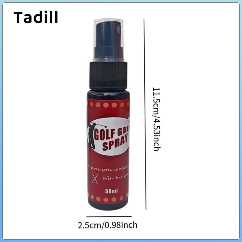 Tadill Golf Grip Spray Hand Grip Enhancer Anti Slip Spray Hỗ trợ đào tạo Chống mồ hôi Chất liệu thiết bị thể thao di động Thích hợp để tập chơi gôn Outdoo