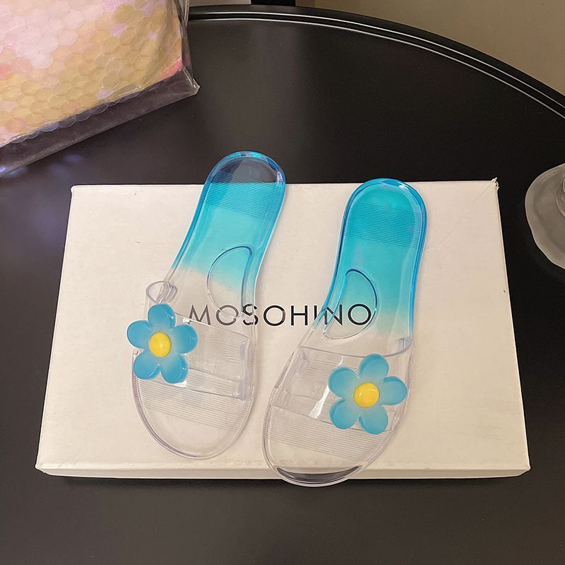 Dép Nữ Đi Chơi Thời Trang Phù Hợp Với Phiên Bản Hàn Quốc Đi Biển Chống Thấm Nước Nhanh Khô Pha Lê Dép RSUB