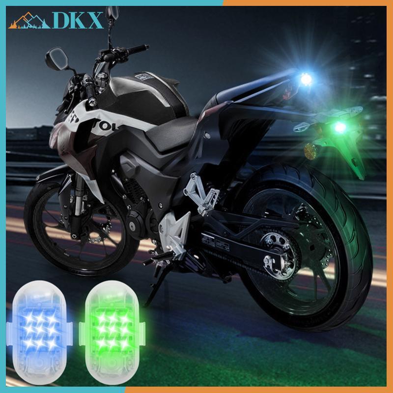 DKX 1 Bộ Đèn LED nhấp nháy từ xa không dây có khả năng chống va chạm để cảnh báo khẩn cấp và an toàn.