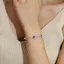 FANCIME "Vuông Lấp Lánh" Vòng Tay Tennis Bạc Sterling Sinh Nhật