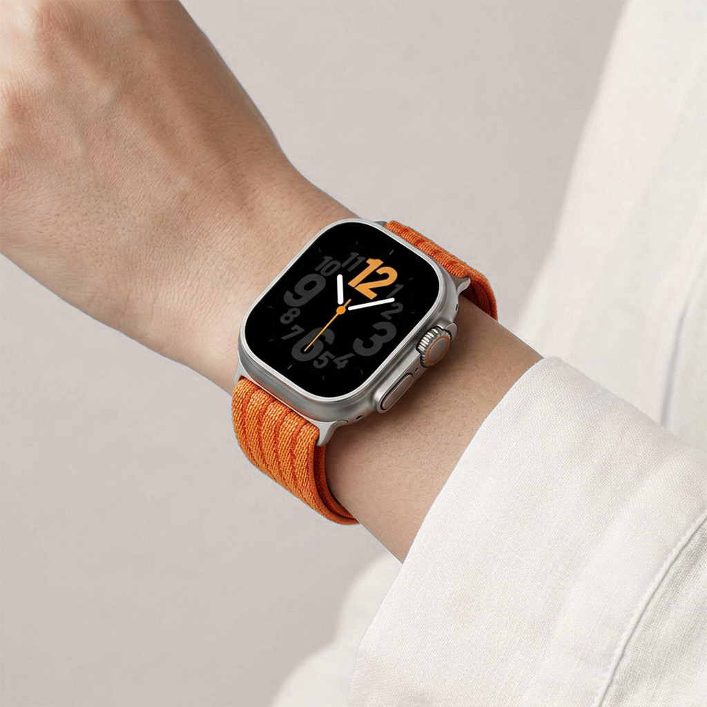 Dây đeo thể thao Nylon cho Apple Watch Series11 / 10 46mm 42mm Ultra3 / 2 / 1 49mm 9 8 7 6 Se3 44mm 41mm 45mm 40mm