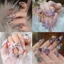 Làm Móng Tay Handmade Đeo Móng Tay Thành Phẩm Cao Cấp Pure Desire Phong Cách Miếng Dán Móng Tay Thành Phẩm Full Kim Cương Kim Cương Lớn Làm Móng Tay Miếng Dán Bộ Sưu Tập