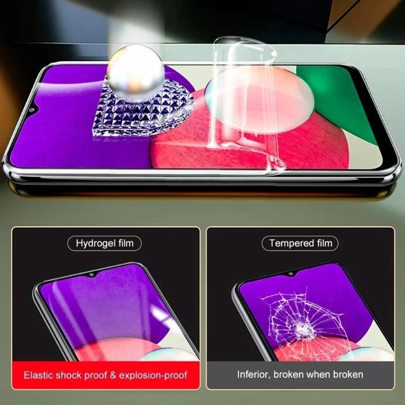 1-2 Chiếc Full Cover Bảo Vệ Màn Hình HD Mềm Cho Infinix Hot 70 60 60i Pro Plus 4G 5G Chống Rơi Chống Gián Điệp Riêng Tư Chống Ánh Sáng Xanh Hydrogel Phim Mờ