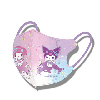 Mặt nạ hoạt hình trẻ em Sanrio 3D dùng một lần dành cho học sinh 4-12 tuổi Mặt nạ trẻ em thoáng khí và chống bụi Bao bì độc lập Mặt nạ giai điệu làm đẹp cao
