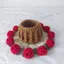 Thành phẩm Đan Đẹp Mini Hoa Hồng Lông Móc Sáng Tạo Handmade Bó Hoa Chăn Cách Nhiệt Thảm Quà Tặng Nhỏ Móc Bó Hoa