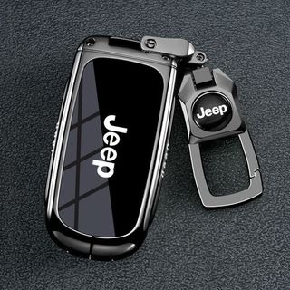 Vỏ chìa khóa ô tô hợp kim kẽm JEEP Thích hợp cho đèn miễn phí / Hướng dẫn / Freeman / Chỉ huy tuyệt vời / Great Cherokee