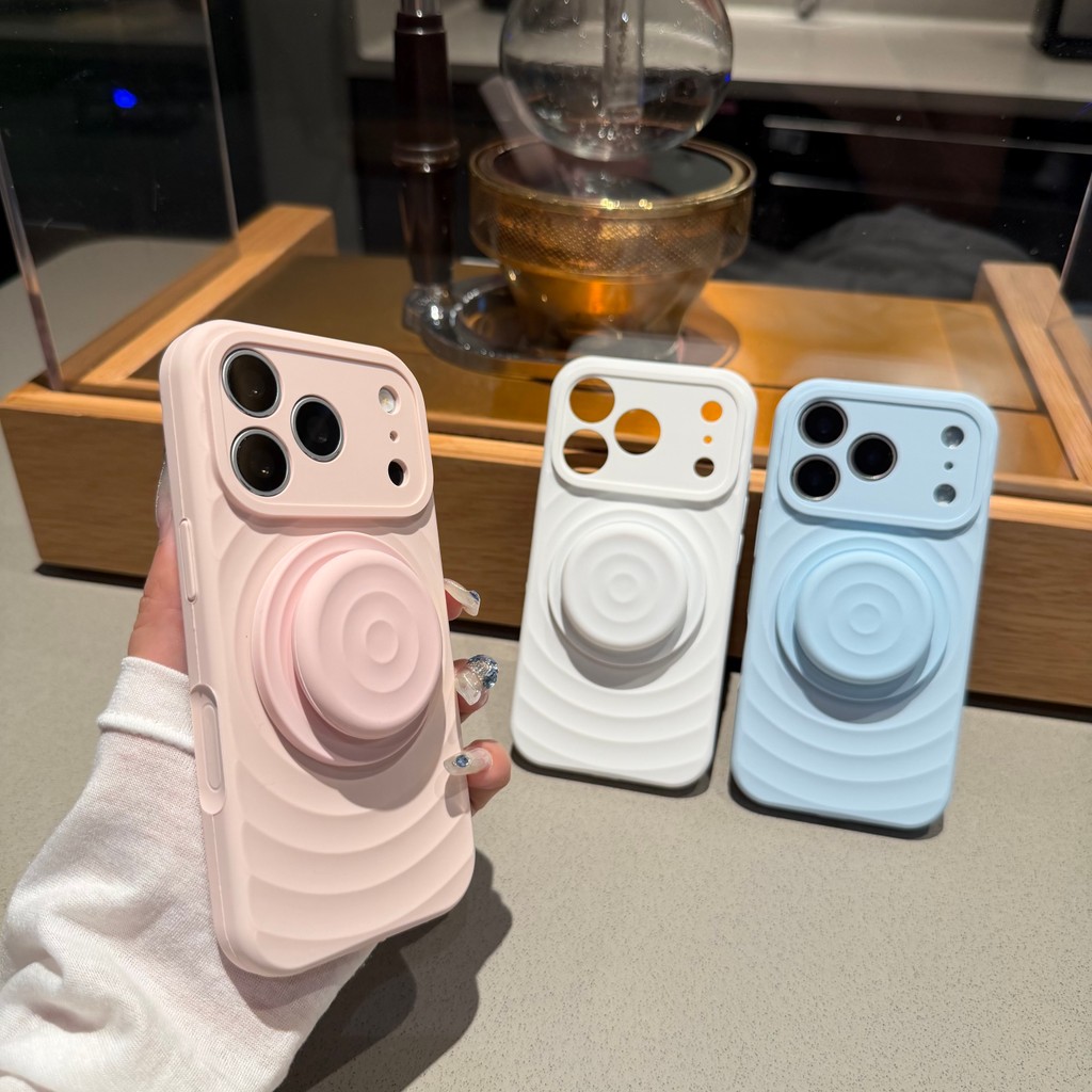 Giá đỡ băng từ tính Vỏ điện thoại cho iPhone 17 Pro Max 16 Pro Max 15 14 Vỏ bảo vệ chống sốc