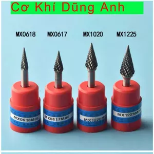 Mũi mài hợp kim đầu nhọn kiểu Mx-đầu nhọn (Chuôi 6mm)