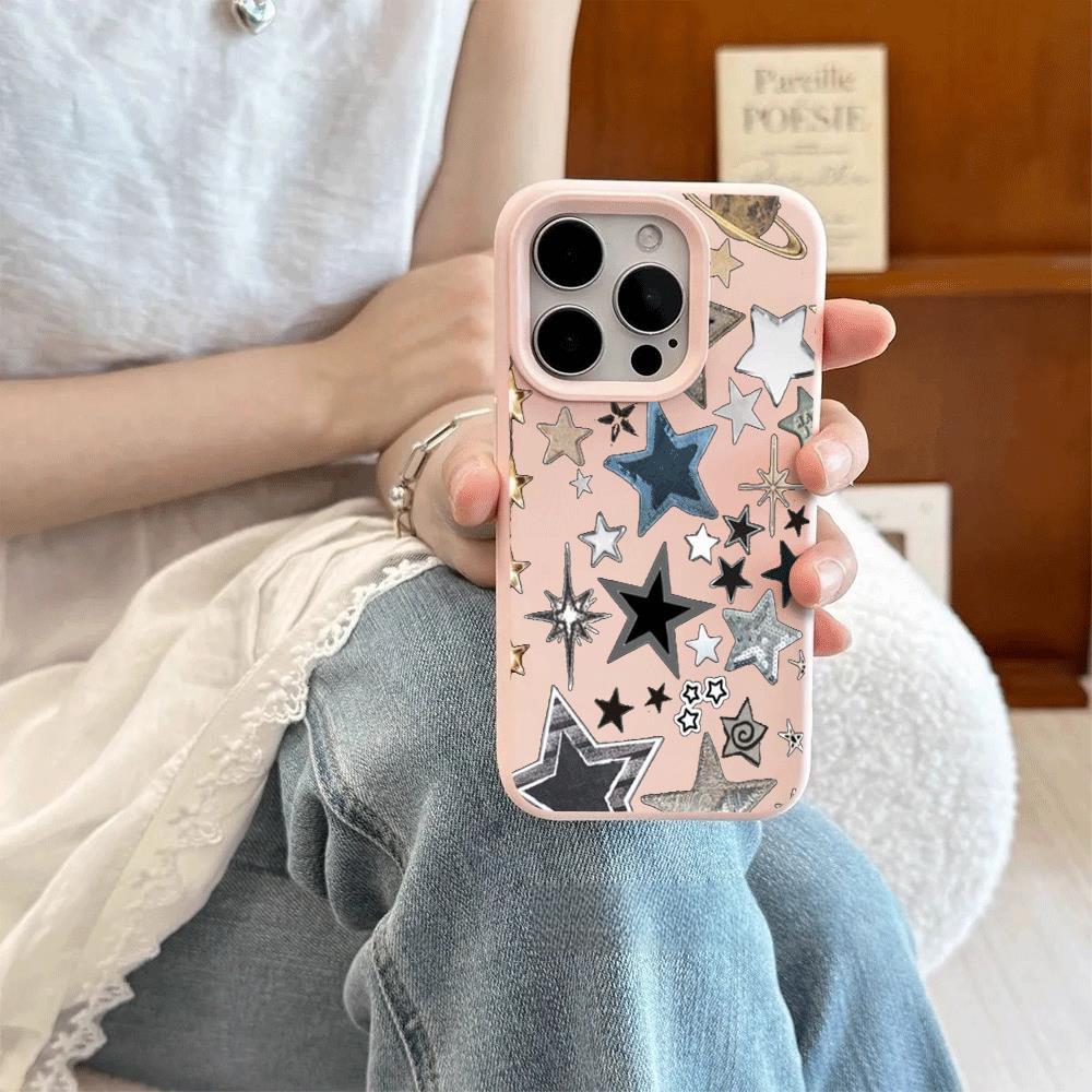 Đầy đủ sao in cho iPhone 17promax trường hợp điện thoại 161514plus silicone 131121