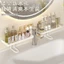 Kệ đựng đồ trang điểm phòng tắm đơn giản mới Kệ đựng đồ bồn rửa cho mỹ phẩm & sản phẩm chăm sóc da
