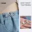 KUZHEN Nơ Eo Bule Quần Có Thể Tháo Rời Kẹp Quần Jeans Nút Snaps Có Thể Điều Chỉnh Không May Dây Thắt Lưng Thắt Lưng Quần Áo Phụ Kiện HOT