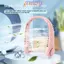 TMOY Di Động Ne Fan 3 Tốc Độ Chế Độ Có Thể Điều Chỉnh Co Giãn Quạt Ne Thổi Không Khí Để Làm Mát Tay Miễn Phí 4000mAh Sạc TMOY