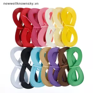 MỚI 120 Cái / bộ Bộ Dải Giấy 5 Mm 53cm Giấy Thủ Công DIY Quilling Dụng Cụ SKY
