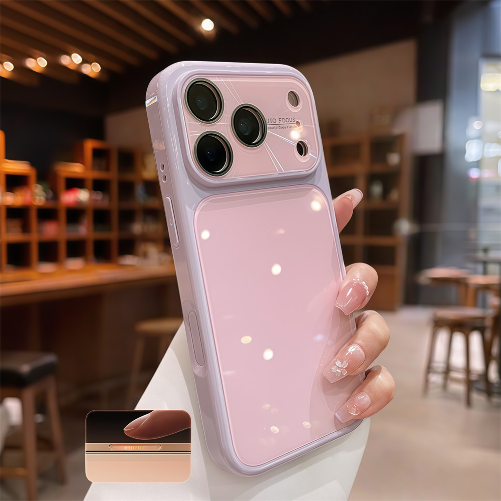 Ốp Điện Thoại Màu Chất Lượng Cao Cho iPhone 17 Pro Max 13 14 15 16 Pro Max Bao Gồm Bảo Vệ Ống Kính Máy Ảnh Vỏ Mềm Vỏ Điện Thoại Vỏ Bảo Vệ