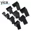 YICA 1 / 2 Chiếc Hộp Dự Án Điện Tử Màu Đen Chất Lượng Cao 9 Kích Thước Nhạc Cụ