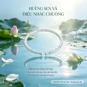 Vòng Tay Chunky Nữ Thủ Công, Hoa Men Bầu Chạm Khắc, Hợp Kim Bền Bỉ, Có Thể Điều Chỉnh, Quà Tặng Phù Hợp