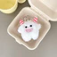Phong Cách Mới Điện Thoại Di Động Kẹp Lưng Có Thể Điều Chỉnh Hoạt Hình Dễ Thương Sang Trọng Quái Vật Tuyết Quỷ Dây Bện Dây Đeo Có Thể Thu Vào Dây Đeo Ngang QOMW