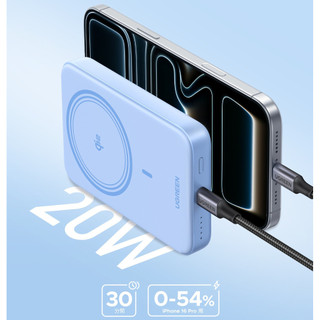 UGREEN 10000mAh 15W Sạc dự phòng USB-C 20W Max Tương thích với iPhone 17 Series