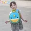 Ba lô tròn hình cá mập hoạt hình dễ thương dành cho trẻ mới biết đi Trẻ mẫu giáo Mẫu giáo Sử dụng hàng ngày