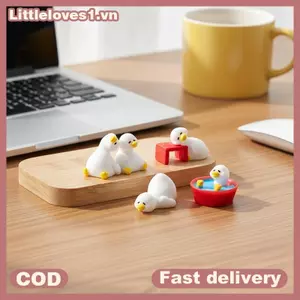 Littleloves1 Dễ Thương Mini Du Các Bức Tượng Động Vật Trang Trí Ô Tô Vui Vẻ Bảng Điều Khiển Phụ Kiện Cho Nội Thất Ô Tô Đáng Yêu VN
