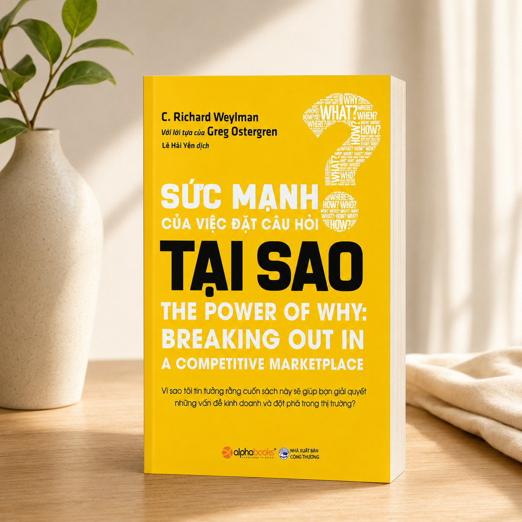 Sách - Sức Mạnh Của Việc Đặt Câu Hỏi Tại Sao -Richard Wiseman (Alpha Books)