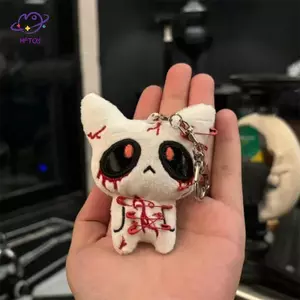 HFTOY Halloween Ma Búp Bê Móc Khóa Kinh Dị Đáng Sợ Phụ Kiện Cho Trang Phục Hóa Trang, Trang Trí Tiệc Ma Quái ~